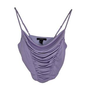 FOREVER 21 Lilac Going Out Top S